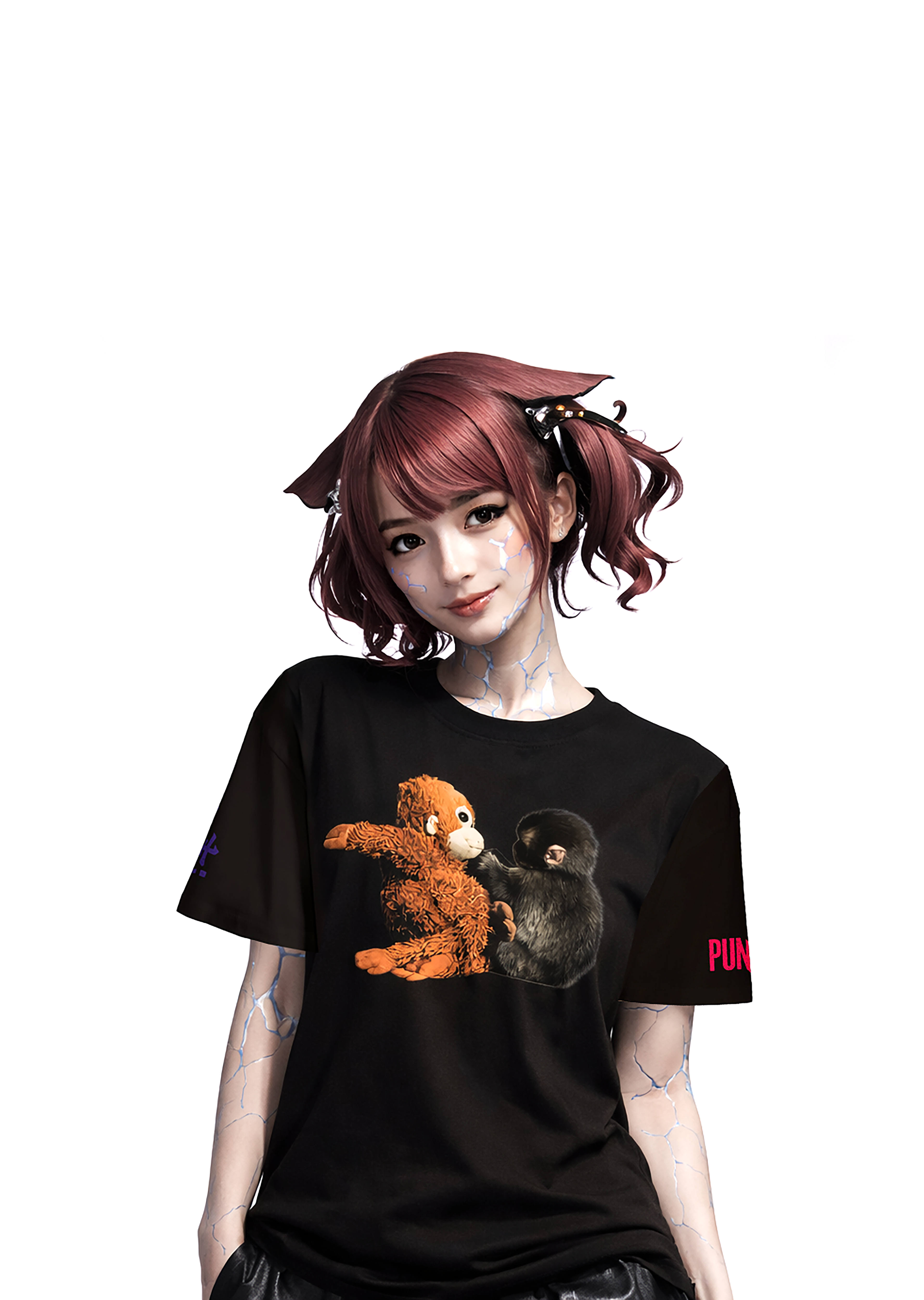 F𝑜c𝑢s Tℎy𝑛e P𝑈N𝐶H! Oversized BLK T-shirt